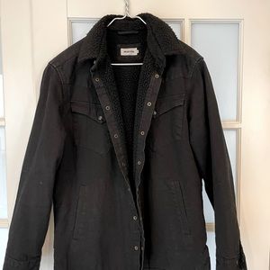 Taylor Stitch - The Western Shirt Jacket in Washed Coal - Medium